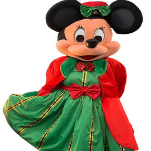 Christmas Minnie mouse